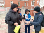 Профилактический рейд по использованию световозвращателей