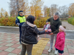 Профилактический рейд по использованию световозвращателей