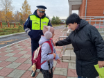 Профилактический рейд по использованию световозвращателей
