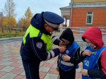 Профилактический рейд по использованию световозвращателей