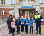Профилактический рейд по использованию световозвращателей