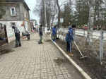 Обучающиеся Тетюшской СОШ №1 приняли участие во Всероссийской неделе субботников